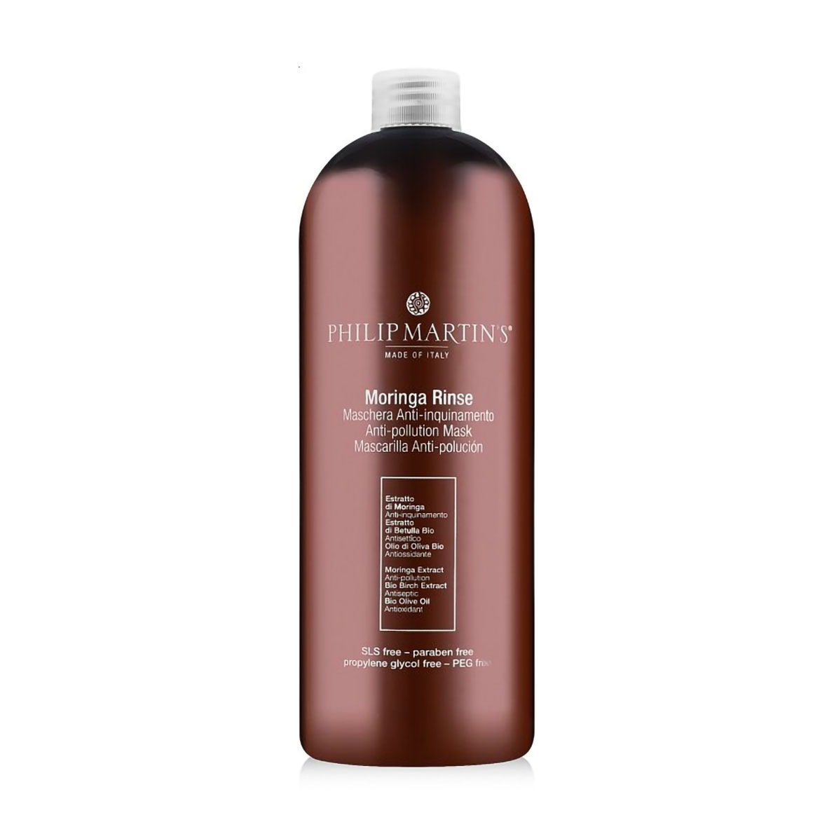 Маска Philip Martin's Moringa Rinse для захисту волосся від токсинів та шкідливих речовин, 1 л